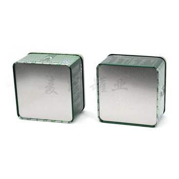 绿A螺旋藻片包装铁盒,300粒装螺旋藻铁皮盒子制造工厂