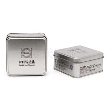 钛合金牙铁盒|医疗器械铁罐|医药材料铁包装盒生产厂家