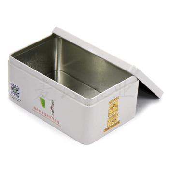 方形菊皇玫瑰茶铁盒,保健茶铁盒包装
