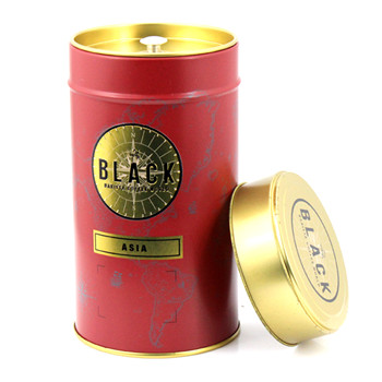 咖啡圆形铁罐礼盒罐_食品咖啡粉马口铁罐包装定制