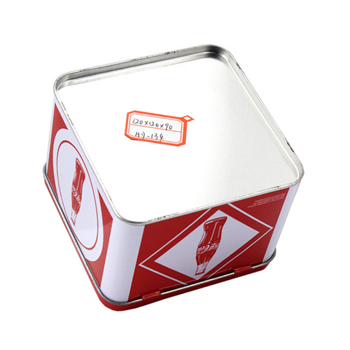 方形创意趣味侧开式铁盒_马口铁桶铁罐包装定制