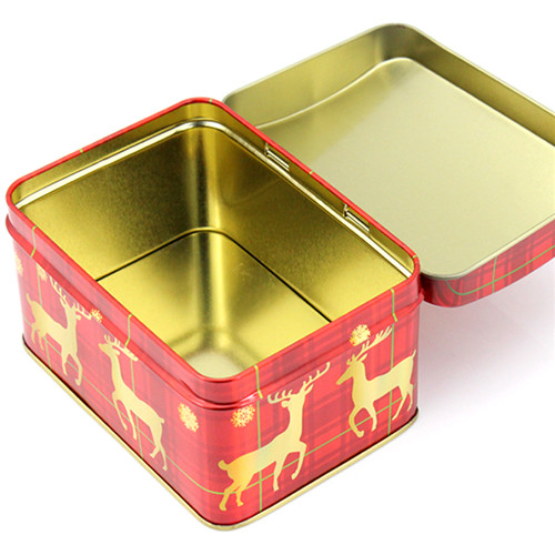 长方形创意翻盖式珠宝铁盒_马口铁盒包装厂家定制